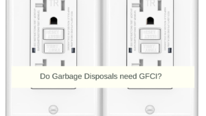 GFCI Outlet garbage disposal