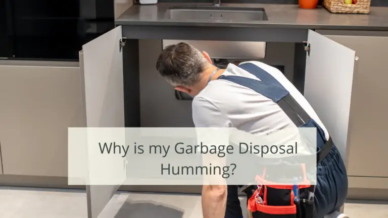 Why is my garbage disposal humming but not working? 