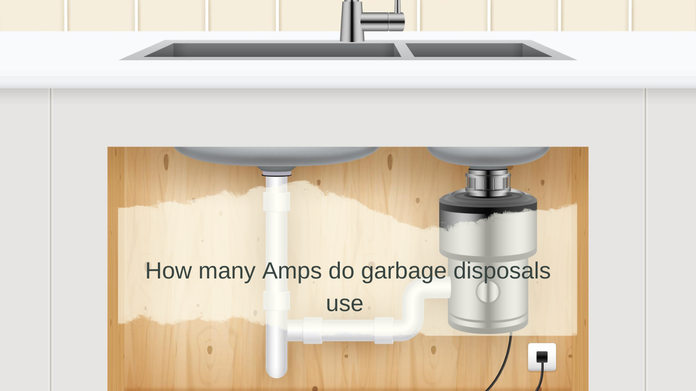 How many Amps do garbage disposals use