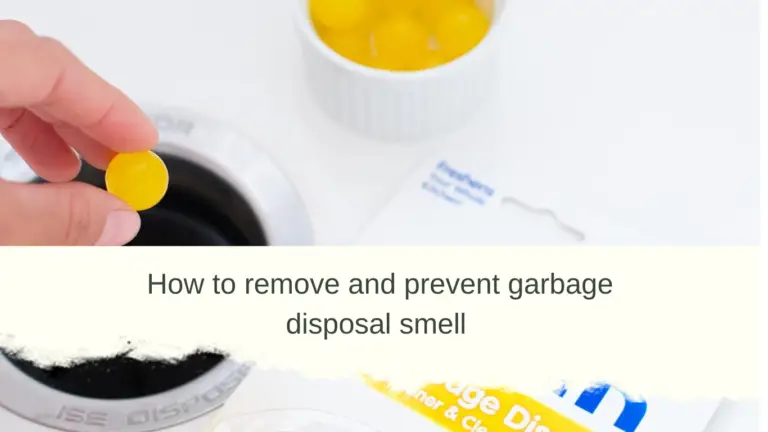 How to remove and prevent garbage disposal smell 
