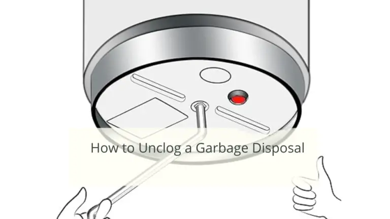 How to Unclog a Garbage Disposal 