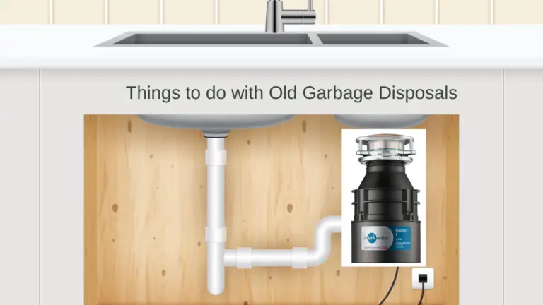 Things to do with old garbage disposals 