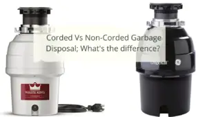 corded vs non corded garbage disposal