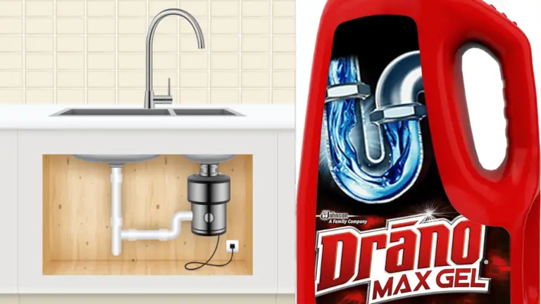Can you put Drano in a garbage disposal? 