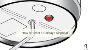reset garbage disposal