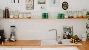 white kitchen sink 